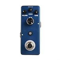 Authentic Dumble-Inspired Overdrive: Captures the amp-in-a-box- tone of classic Dumble setups, delivering rich, warm analog overdrive that enhances your guitar's natural voice with vintage character and dynamic response. Low to Medium Distortion Prof...