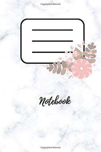Notebook: Marble Composition Journal, Writing Habits, Daily Diary, Notebook, Wedding Gift Ideas, New Start (Book) 6" x 9"