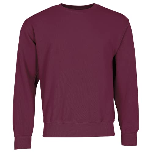 Fruit of the Loom - Set-In Sweatshirt - Burgund - Größe: L