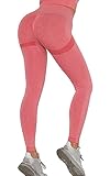 Material de primera calidad: con el material súper suave y agradable para la piel, los leggings de entrenamiento absorben la humedad con material elástico en cuatro direcciones que promueve la compresión y el soporte.