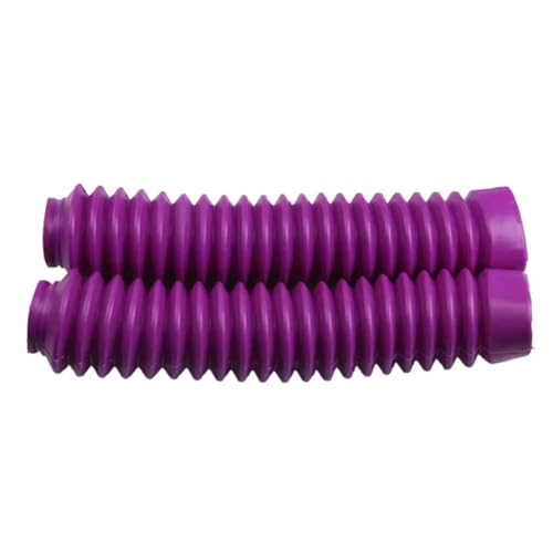 Soufflet de fourche avant en caoutchouc violet souple pour amortisseur