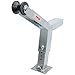 Extreme Max 3006.6895 Adjustable Height Notched Winch Stand with Roller - Galvanized Finish, Hardware Fits 3