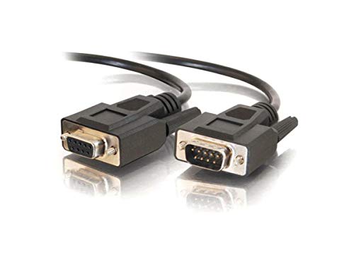 C2G 25FT DB9 M/f Straight Thru Ext Cable Black by C2G - Used condition - CA$15.13