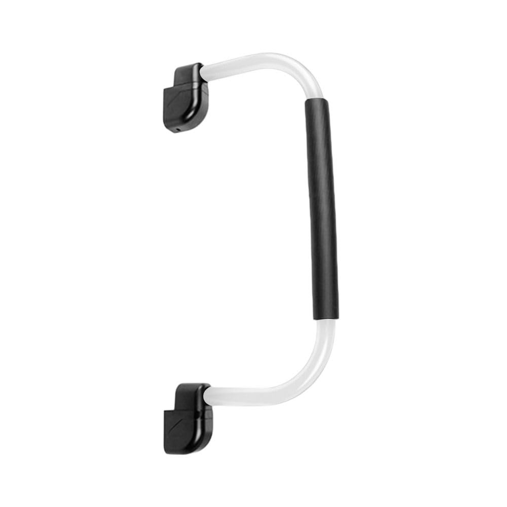 Zklgs Bianco Caravan Door Lock, Firm Modification Accessories Stairs Sojourner Car Car Door Handle Auxiliary Handrail Yacht Grab Rails Rv Handrail(Bianco)