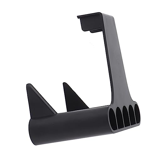 BAFOVY Aquarium Holder, Aquarium Hanger Sturdy Fish Decorations, Hanger With Integrated Hook, 5 Holes, Abs Material, Black (Hook) - Image 3