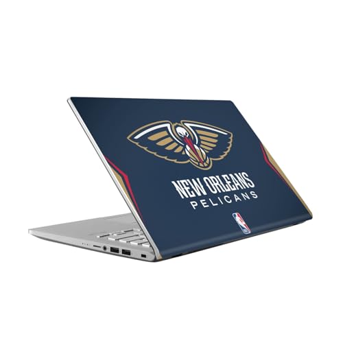 Housse autocollante en vinyle premium NBA New Orleans Pelicans pour ASUS Vivobook 14
