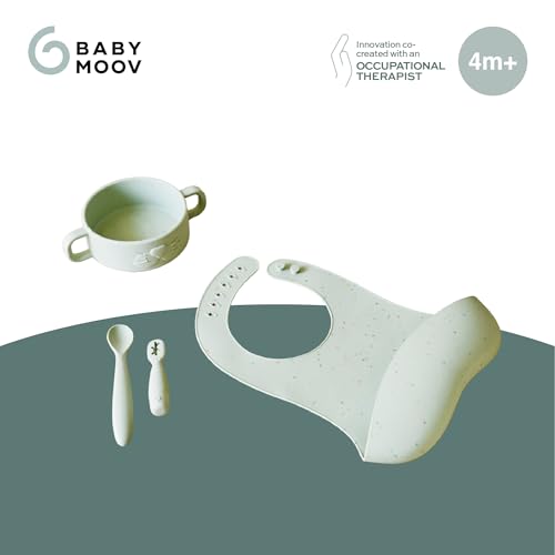 Babymoov coffret repas silicone ergonomique pour la diversification de bébé Mini Arty - 3