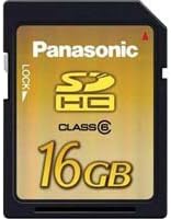 Panasonic 16 GB SDHC Class 6 Flash Memory Card