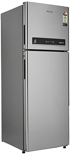 Image of Whirlpool 265 L 3 Star (2019) Frost Free Double Door Refrigerator(IF 278 ELT ALPHA STEEL(3S), Alpha Steel)