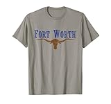 Vintage Fort Worth Texas Flag Men Women Kids T-Shirt