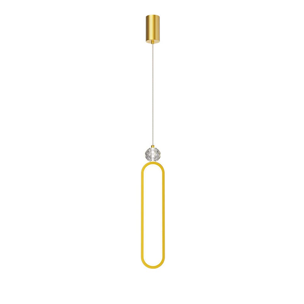 Suspension dorée minimaliste pour ambiance cocooning chambre