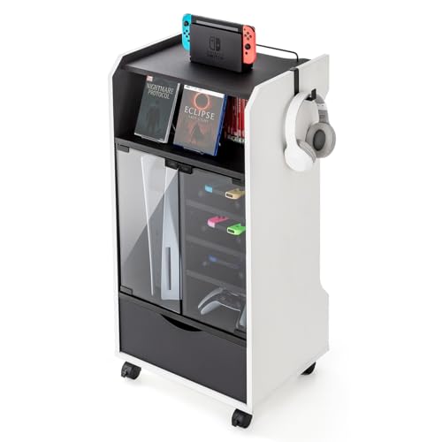 T_CNg Q[bN KX UVJbg 46.2×s37×90cm LX^[t I×3 tbN×2 PS5Ή Q[@ [ zCg×ubN 200-CB066WMX