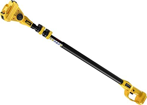 UPGRADE 2022 Extension Pole,Cordless 4.6-9 Foot Telescoping Extension Pole compatible with IMOUMLIVE chainsaw/pruning shears/Electric drill
