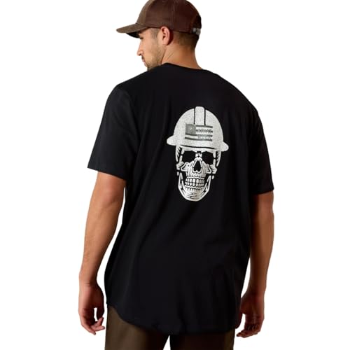T-Shirt Col Rugueux Ariat Rebar : Fini les T-Shirts Déchirés en Coton Robuste - 2