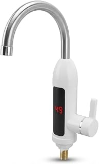 Drumstone 10 𝗬𝗲𝗮𝗿𝘀 𝗪𝗮𝗿𝗿𝗮𝗻𝘁𝘆 Electric Geyser for Home, Compact Water Heater for Bathroom and Kitchen, Space-Saving Hot Water Heating Appliance for Daily Household Use
