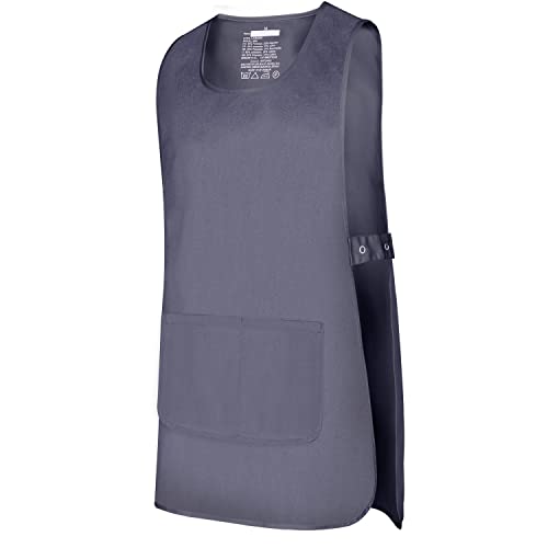 MISEMIYA - SCHÜRZE Reinigung ARBEITSUNIFORM KLINIK Krankenhaus Reinigung TIERARZT Gesundheit GASTGEWERBE - Ref.868 - X-Large, Grau