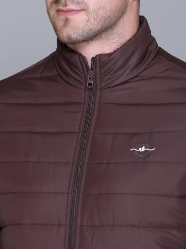 Image of RARE TIMES Men Puffer Jacket | Padded Jacket | Quilted Jacket | Trendy Winter Full Sleeve with Zipper Pocket Jacket (Pack of 1)