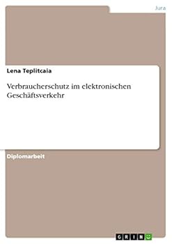 Paperback Verbraucherschutz im elektronischen Geschäftsverkehr [German] Book