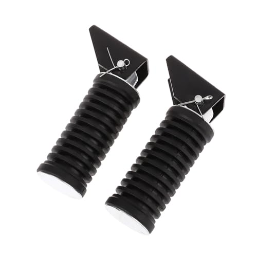 Repose pied moto universel pour GS125 et GN125 en paire de rechange noire