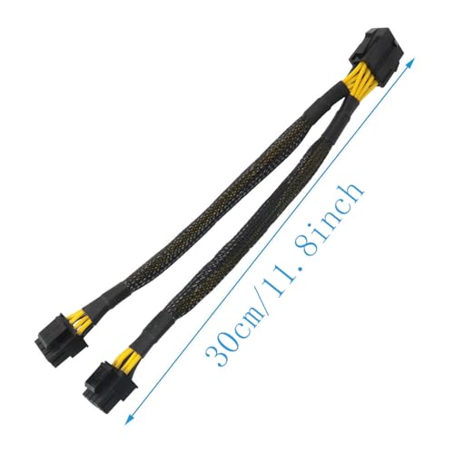 Cable adaptador de corriente de 8 pines para duplicar la alimentación de tu placa base 2