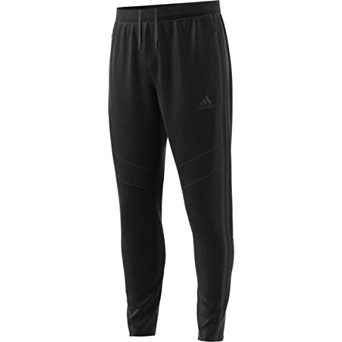 adidas Men's Standard Tiro 19 Pants, Black/Black, Medium