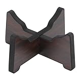 Chiffonade Wooden Tongue Drum Stand for 6–8 Inch Steel Tongue Drums, MDF Drum Holder with Non‑Slip...