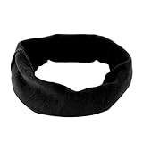 KHBUAB Dog Grooming Earmuff Noise-Cancelling Dog Ear Cover Soft Elastic Medium Black Pet Ear Protection