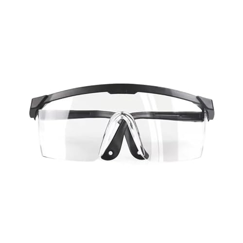 HFDGXCI 10Pairs Goggles Of Anti-Splash Windproof And Dustproof Laboratory Industrial Riding Safety Goggles Men's And Women's Glasses(10Pcs Black)