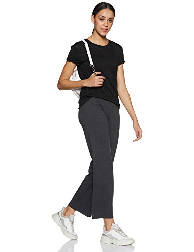 Image of Marks & Spencer Marks and Spencer Women's Bottomwear Regular Track Pants (T576660 Charcoal S (8))