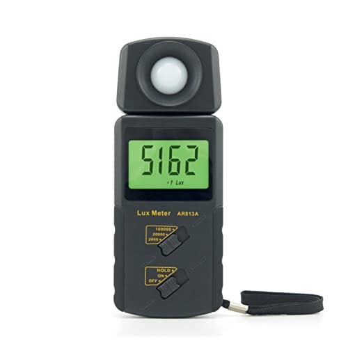 Medidor de luz digital AR813A para solucionar problemas de iluminación deficiente