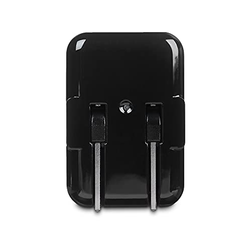 Image of Amazon Basics 12W One-Port USB-A Wall Charger (2.4A), Portable Charging for Multiple Devices, iPhone 15 /14 /13 /12 /11 /X, Samsung, and more, Black
