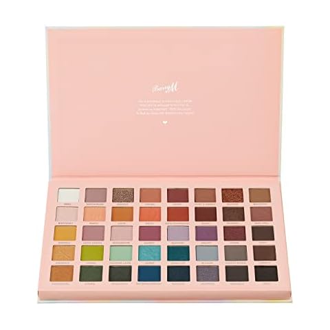 Barry M 40 Pan Eyeshadow Palette, Matte and Shimmer Cover