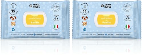 Animal House Toallitas perfumadas 35 PCS: Toallitas húmedas...