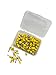 Sikluovkai 100pcs Wire Ferrules Terminals Kit AWG22-12 Wire Crimp Pin Terminals Insulated Cord Wire Ends Terminals for Electric, Industrial, Power Control System, etc. (AWG16)