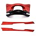 Imytpft Red Compatible/Replacement Rubber Kit and Nose Pads For Oakleys M2 Sunglasses