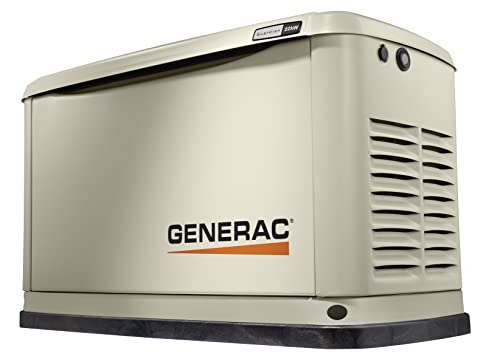 Generac 70422 Home Standby Generator Guardian Series 22/19.5kW Air-Cooled with ...