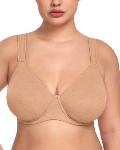 Image of HSIA Minimizer Bras for Women, Full Coverage Underwire T-Shirt Bra, Joan