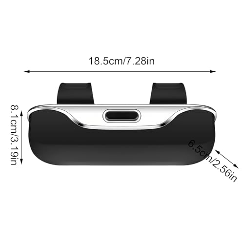 Support auto pour écran solaire et boîte de rangement pour lunettes - 6