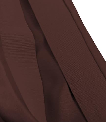 Image of Amy Babe Womens Satin Silk High Waist Slit Midi Skirt Long Skirts for Women | Elastic Waistband, Side Split, Midi Length, Below the Knee, Silky Fabric, Elegant, Fall Winter Outfits