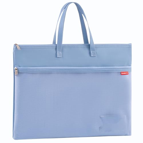 Pochette en maille pliable double poche pour le bureau