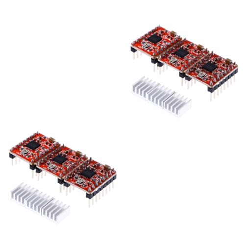 Gatuida 10pcs Pololu Stepper Motor Driver Stepstick Stepper Overtemperature Protection