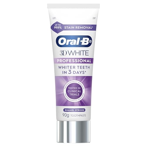 Oral B 3DWhite Professional Enamel Strong Whitening Toothpaste 90g