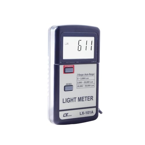 Luxmetro Digitale Lutron LX-1108 Con Certificato Di Calibrazione – Gamma 0-400.000 Lux Per Teatri E Auditorium