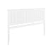 Atlantic Furniture Nantucket Headboard, King, White