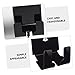 DOITOOL Wall Mounted Phone Holder Rack Punch Adhesive Design Mobile Device Storage for Bedroom Living Room Office Convenient Charging Cable Slot Smooth for Easy Use