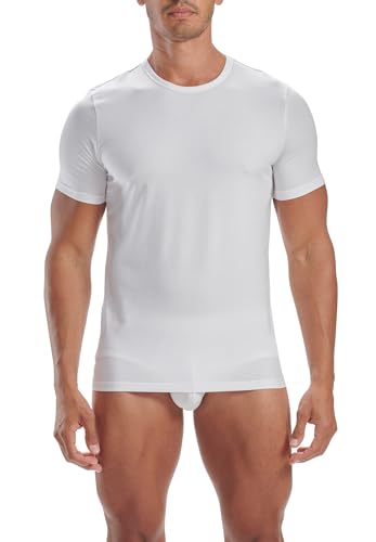 Weißes T-Shirt für Herren von Adidas im 3er Pack