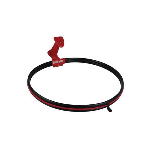 Image of Slingsby 399208 Sack Plastic Hoop with Handle Use with 630mm/25in Hoop, Black, 420mm Aperture