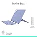 Logitech Flip Folio, Keyboard Case for iPad Pro 11-inch (M4 & M5) & iPad Air 11-inch (M2 & M3)(5th Gen - 2024) - Protective & Stowable Bluetooth Keyboard Case, Multi-Device - Lilac