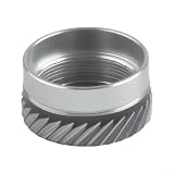 Manopola del freno meccanica per mulinello da pesca in lega di alluminio per baitcasters DAIWA inclusa compatibilità Alpha (argento)