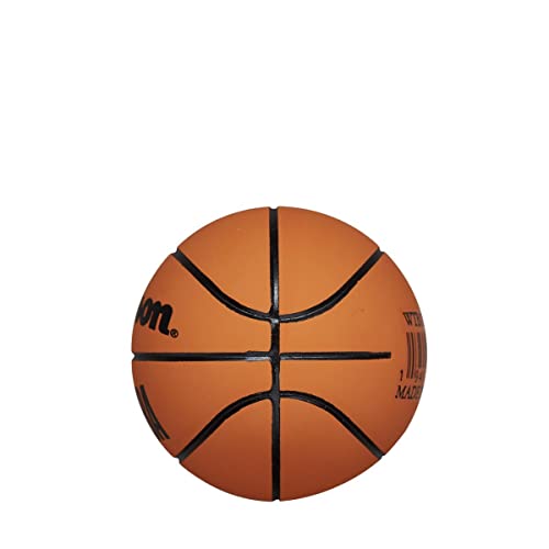 MINI BOLA BASQUETE NBA DRIBBLER MARROM